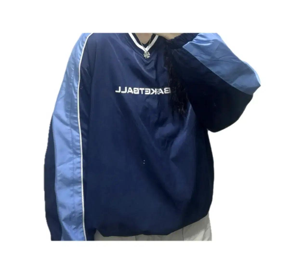 나이키 베스킷볼 네이비 웜업