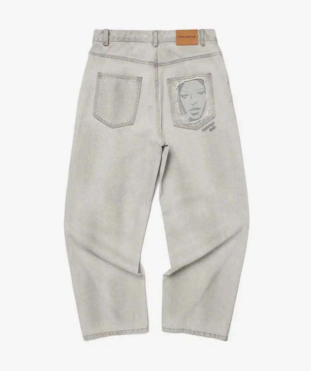 위캔더스 바지 FACE DENIM PANTS (S.GREY)