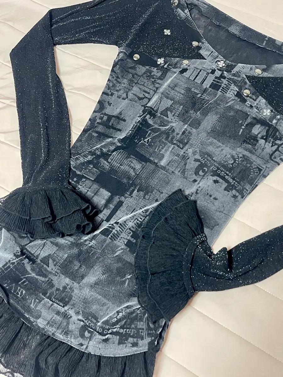 블랙 카이시 탑 베이비메탈클럽 서쿠키 페일제이드