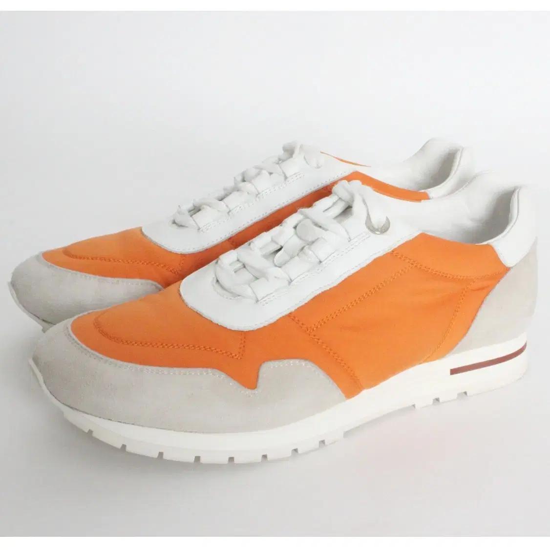 로로피아나 스웨이드 스니커즈 오렌지 38(250)