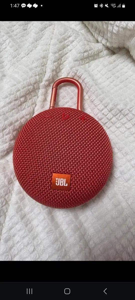 JBL Clip 3 레드 블루투스 스피커 싸게 팔아요