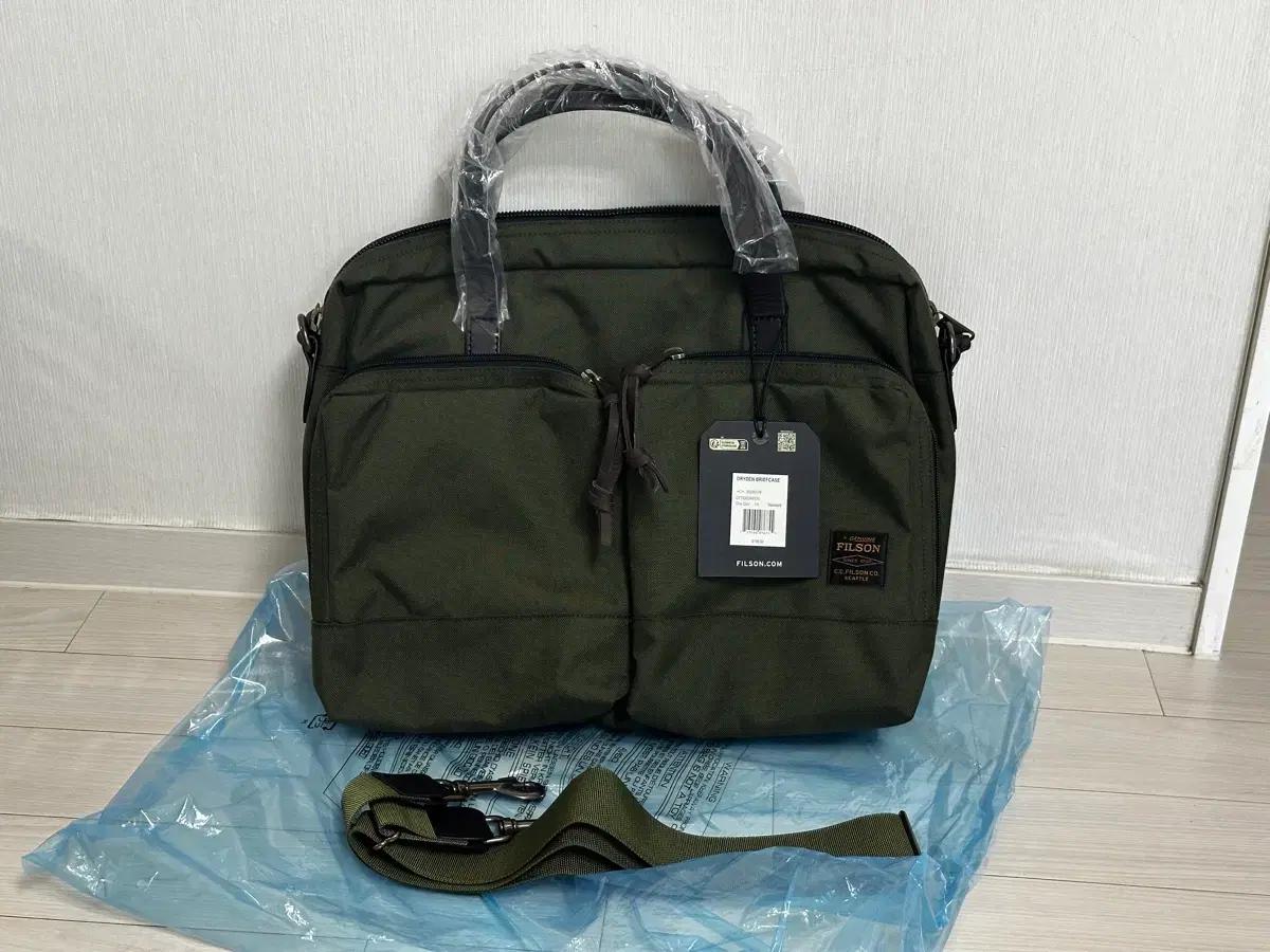 필슨 878 드라이든 브리프케이스 오터 그린 (미사용)