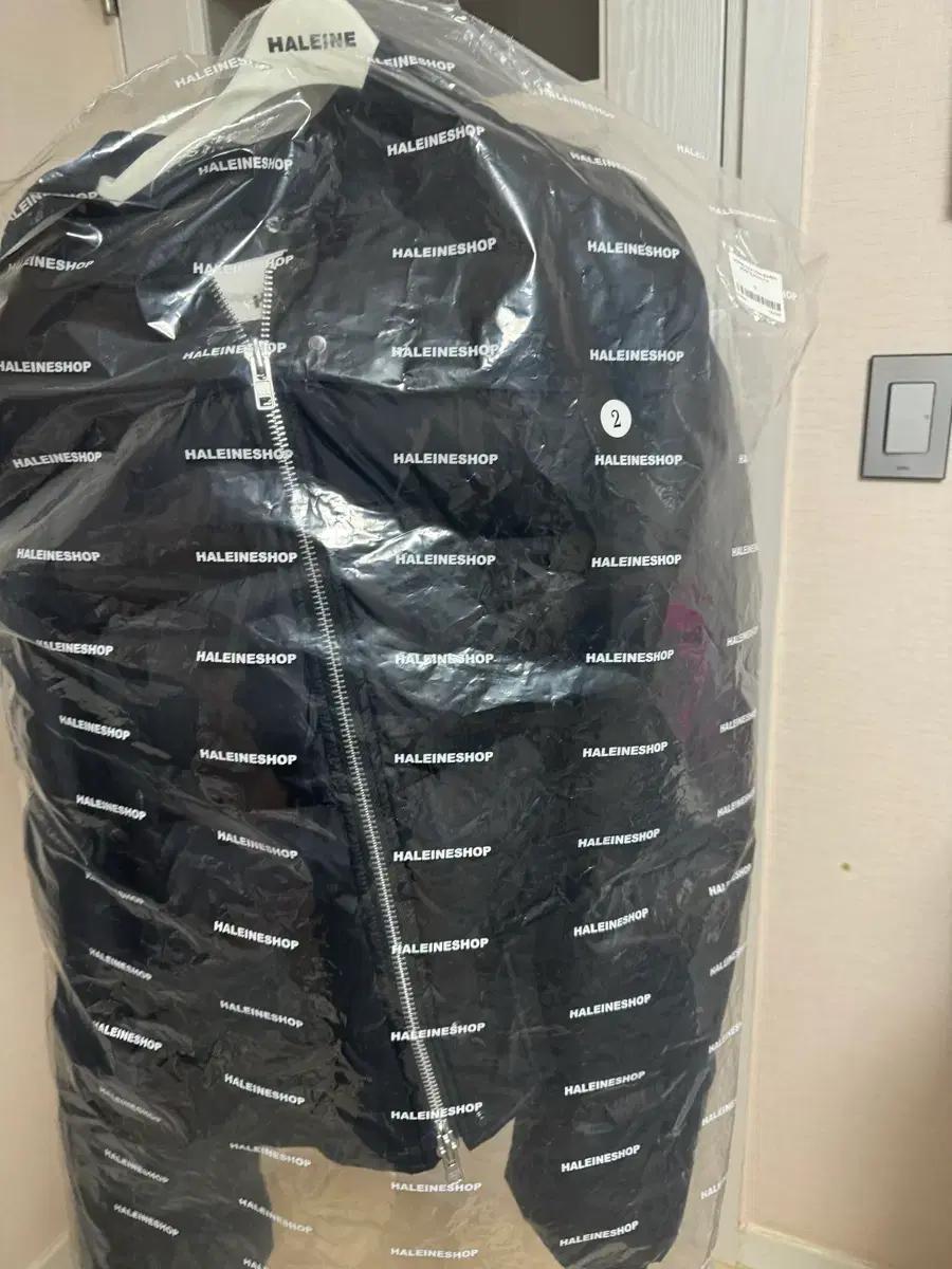 알렌느 덕다운 봄버 사이즈 2 새상품