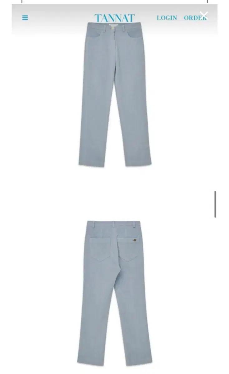 타낫 코듀로이 팬츠(네이비)