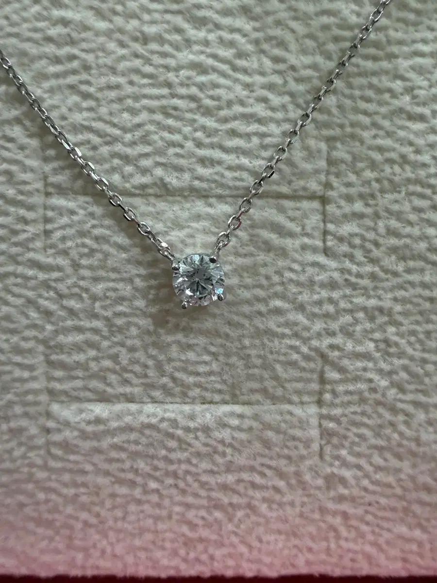 골든듀 스타일러스 귀네스2 천연다이아목걸이 3부 GIA감정서 새상품