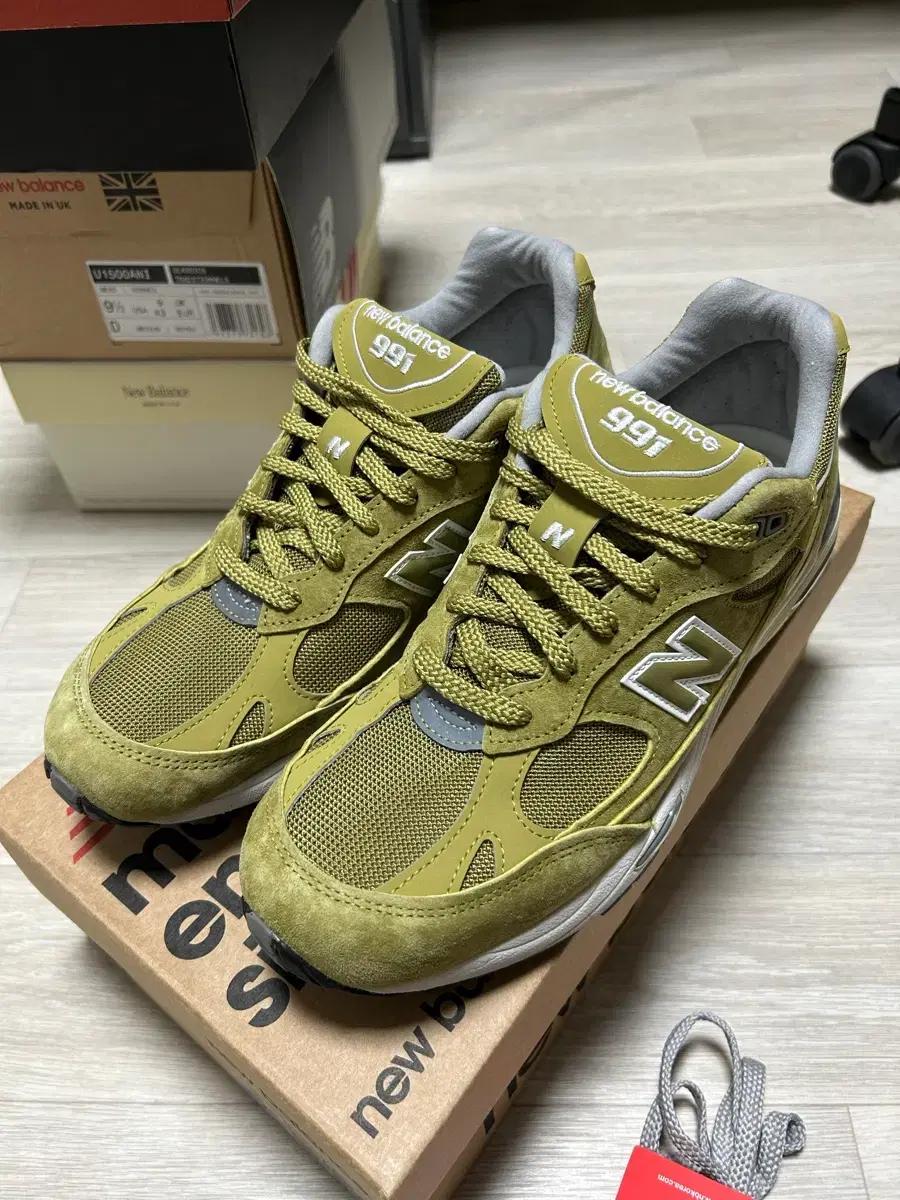 (275) 뉴발란스 991v1 GGW made in UK 그린모스 992