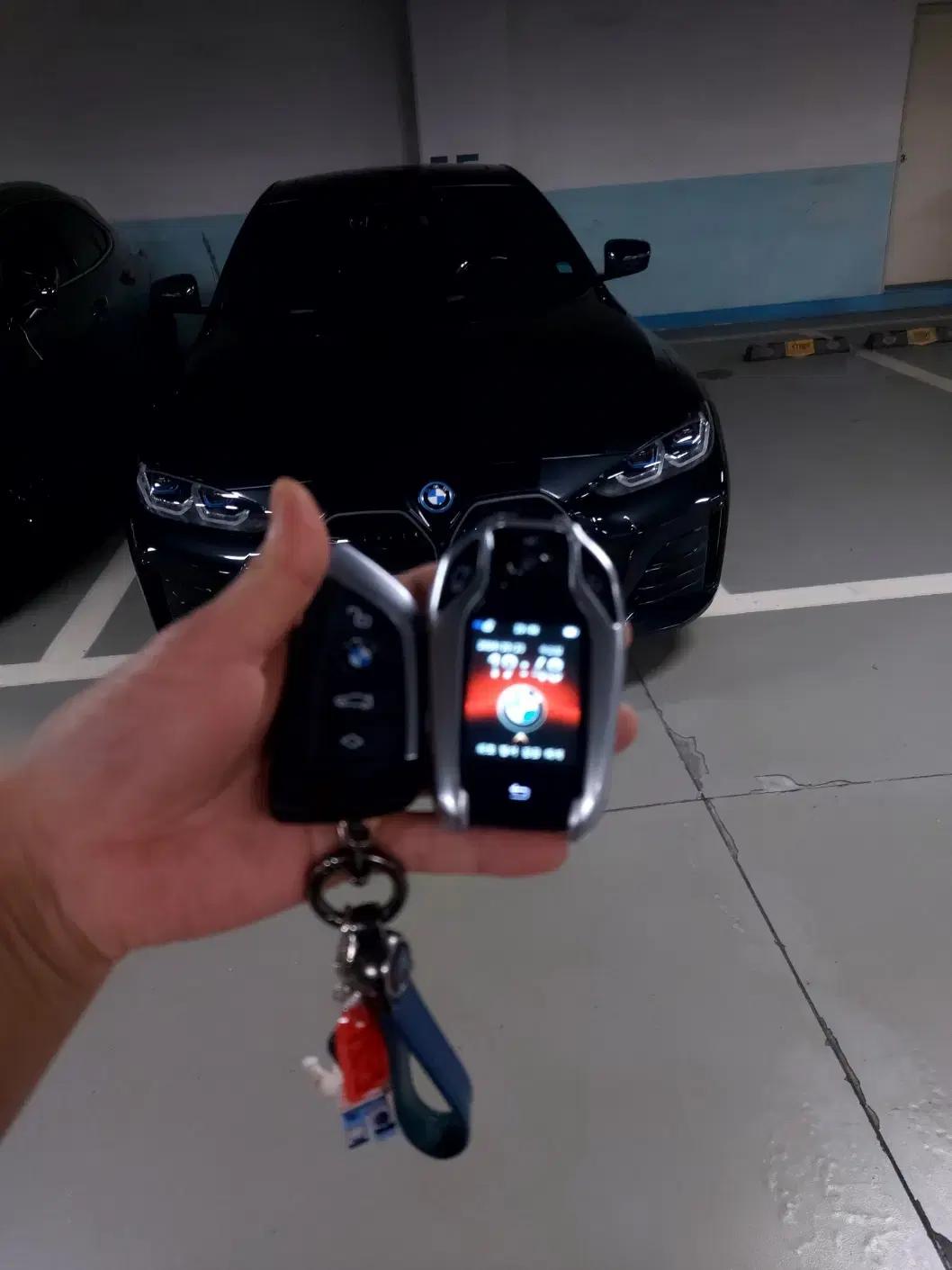 BMW G바디 4시리즈 자동차키를 최신형 풀터치 LCD 디스플레이키 개조