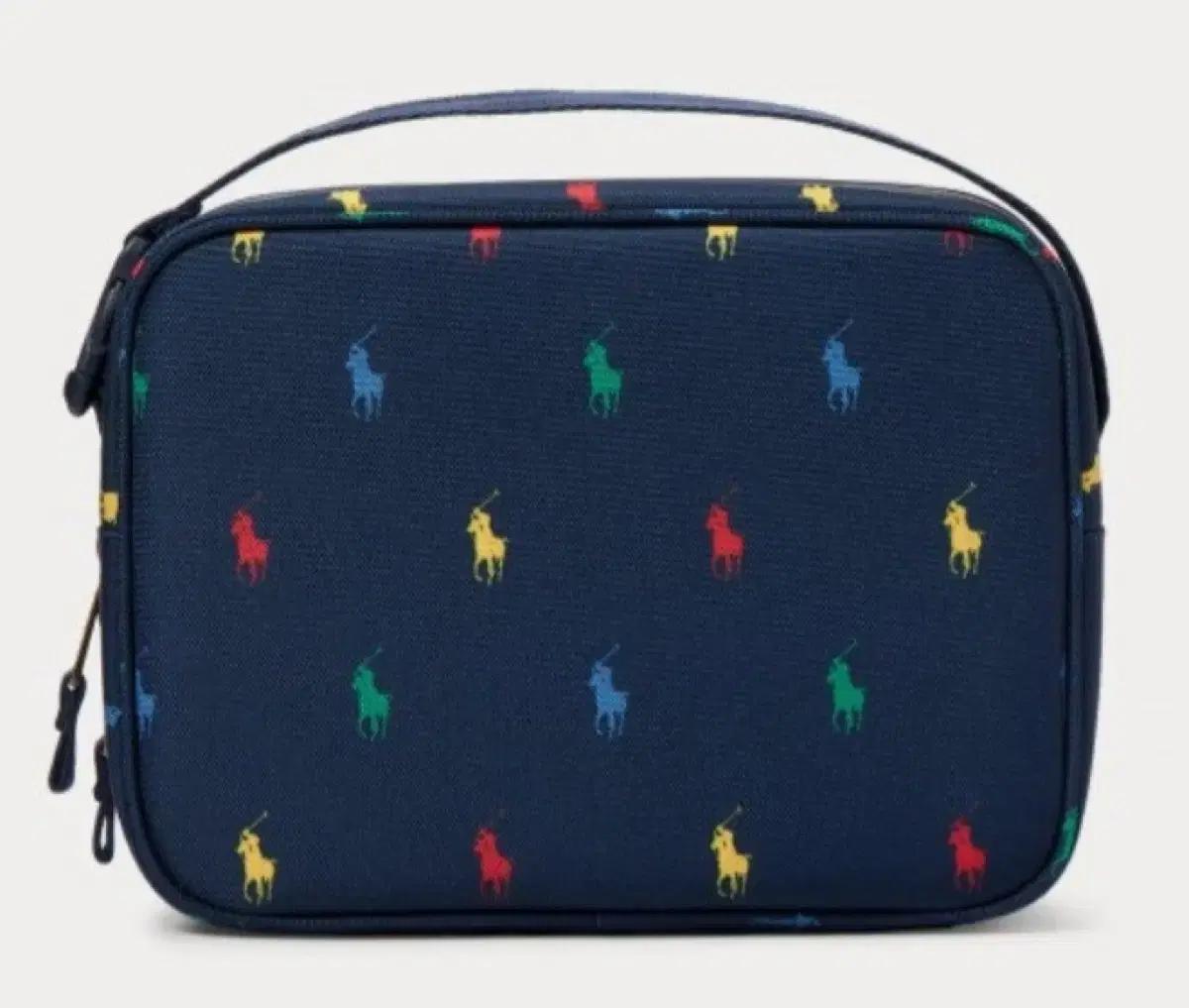 (정품)폴로 랄프로렌 포니 런치 토트백 런치박스 보냉백 도시락가방