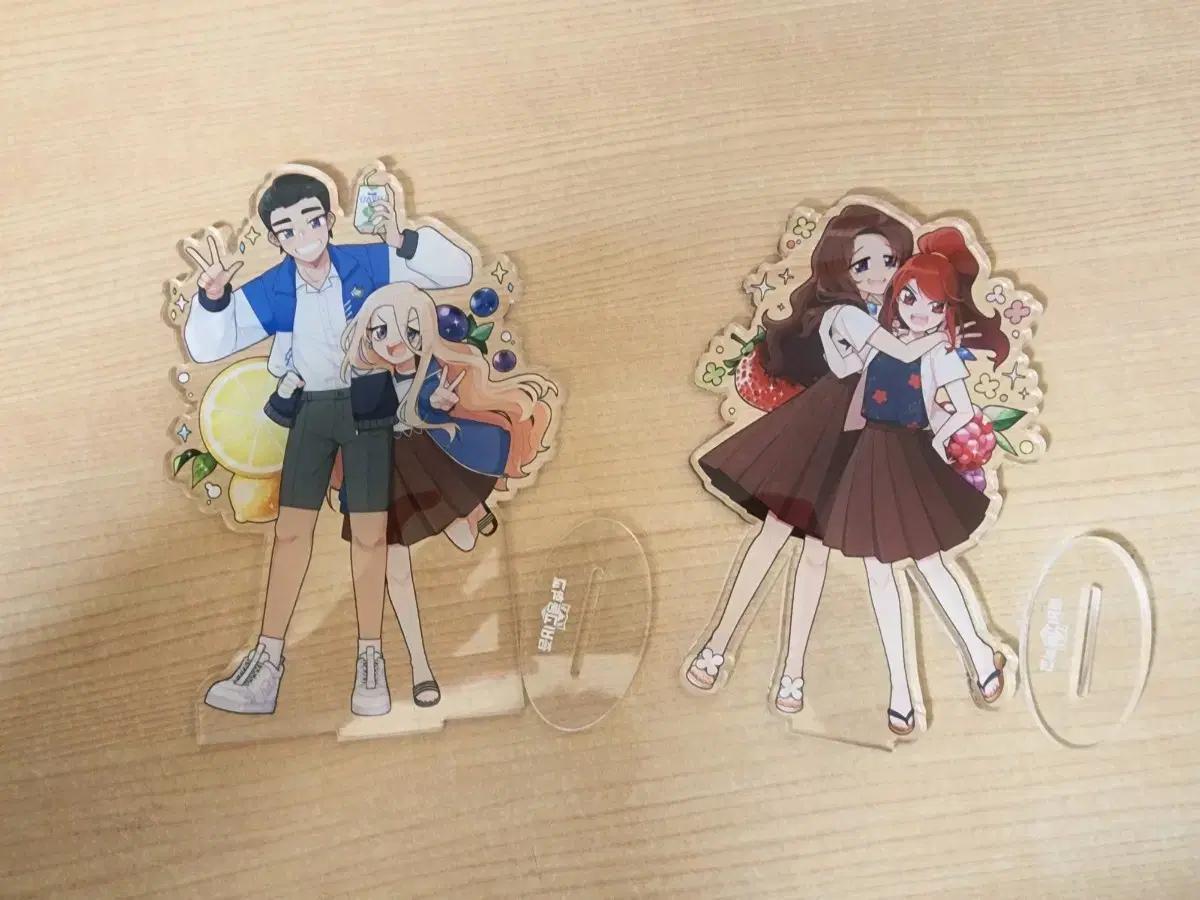 좀비고 좀비고등학교 수영부 아크릴 스탠드 판매 양도