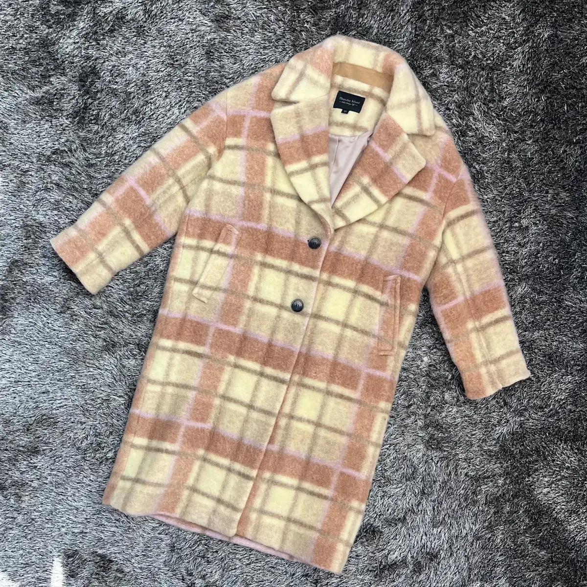 써스데이아일랜드 여성 울 코트 85-160(S)