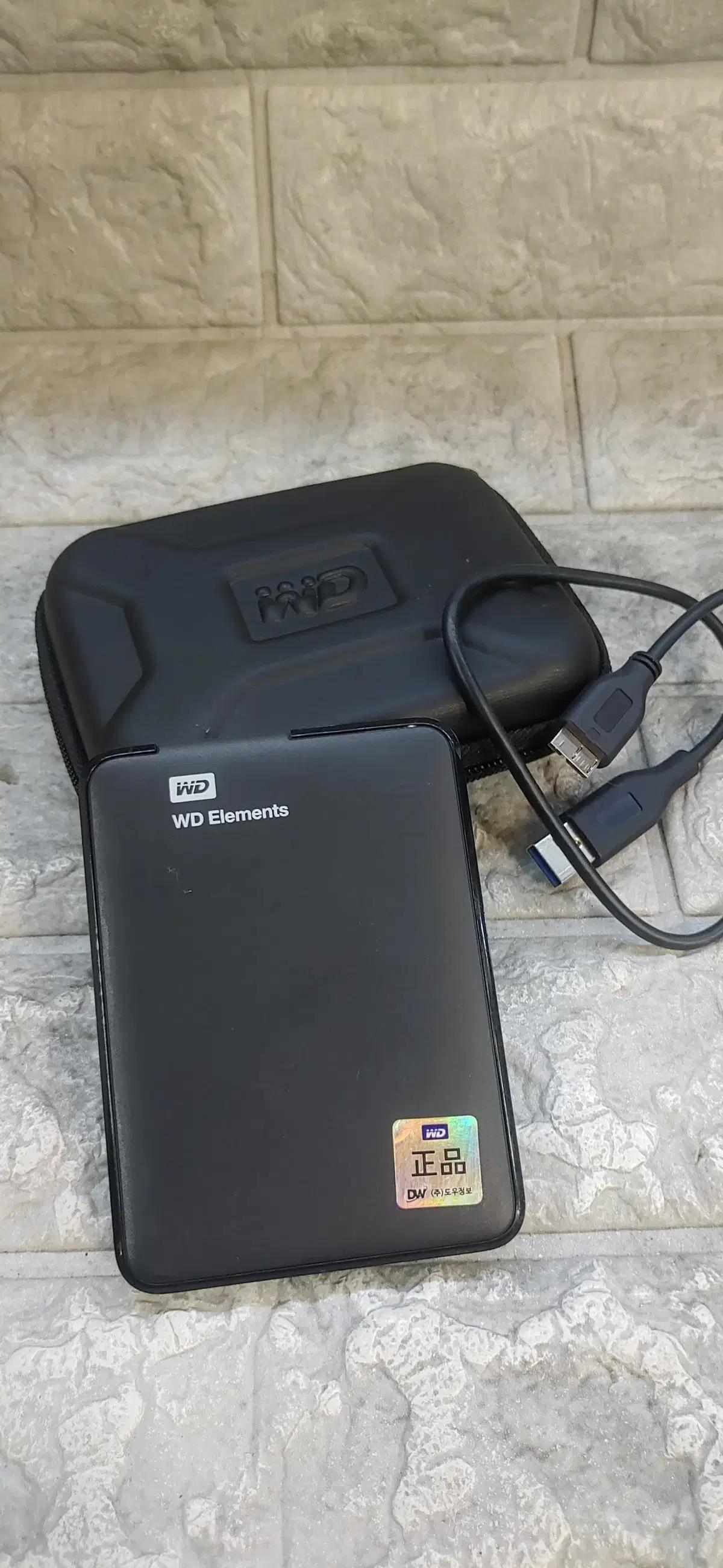 wd elements 500기가 hdd 외장하드