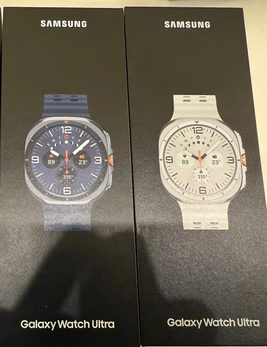 갤럭시워치울트라 2025 미개봉 새상품 블루투스 블루,화이트