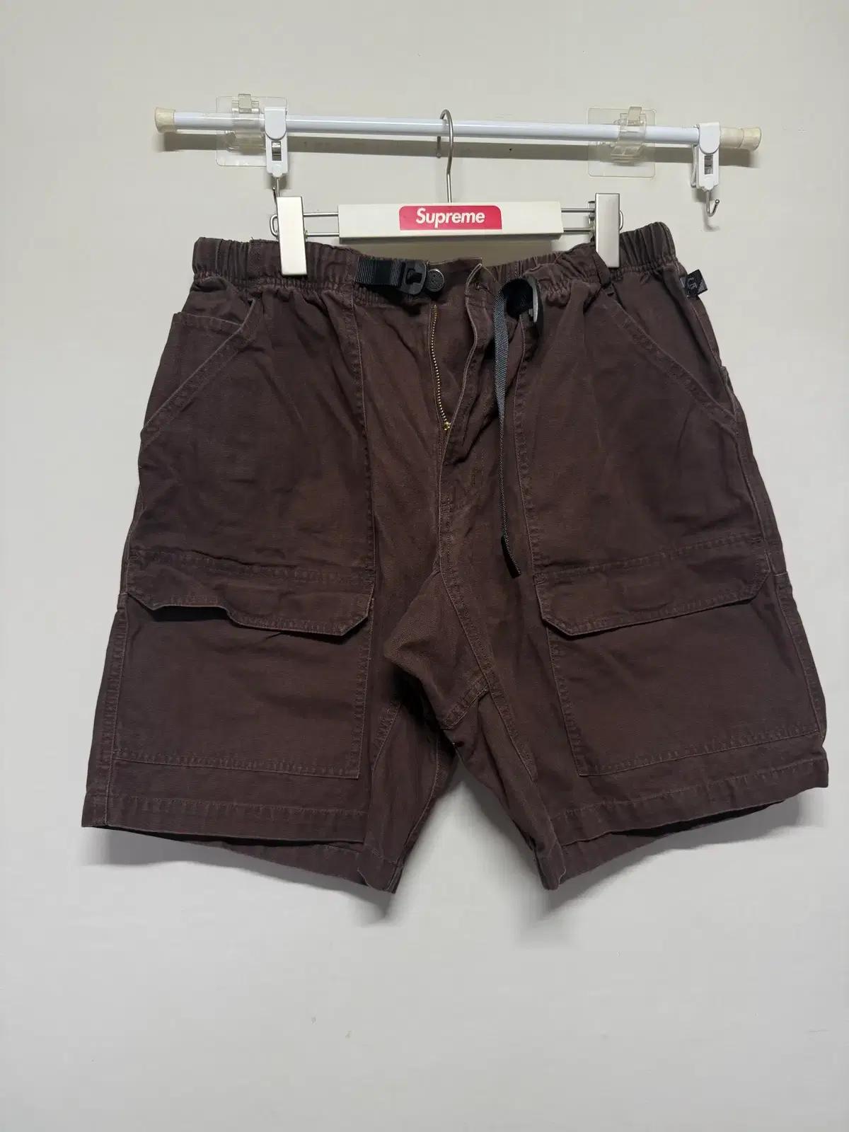 그라미치 Gramicci 반바지 다크 브라운 XL 미중고 판매