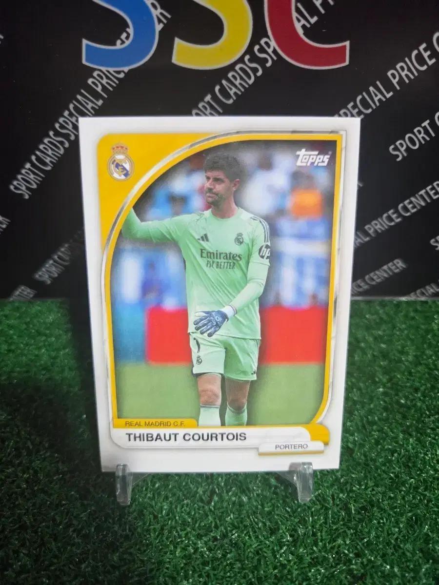 25탑스 레알마드리드 쿠르투아 골키퍼 축구카드