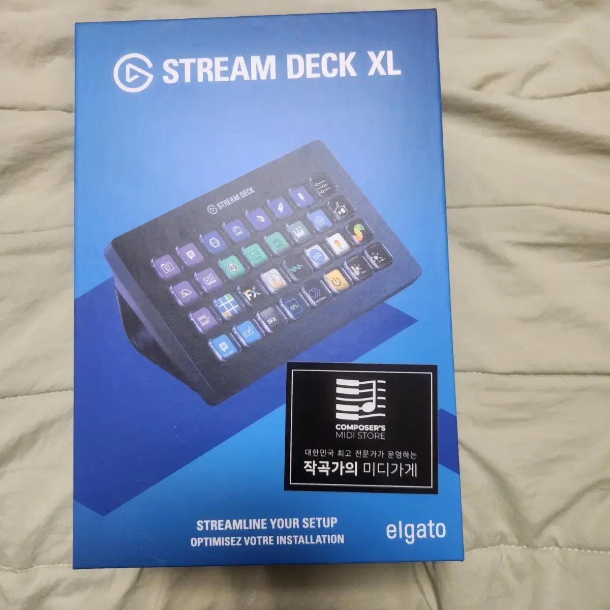 Elgato STREAM DECK XL 엘가토 스트림덱 콘텐츠 제작 컨트