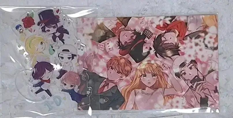 좀비고 좀비고등학교 일디반 아크릴스탠드 엽서 비공굿 굿즈 양도