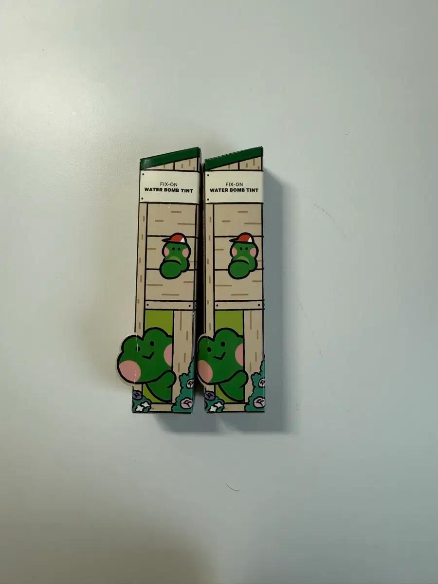 코드글로컬러 픽스온 워터밤 틴트 1 살몬코랄 2 리얼그레이프