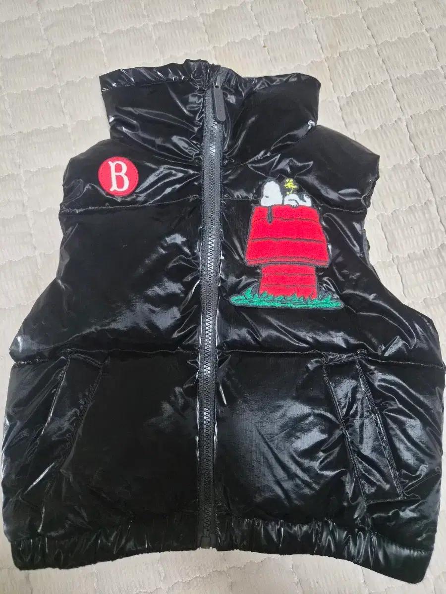 베베드피노 스누피 패딩조끼100