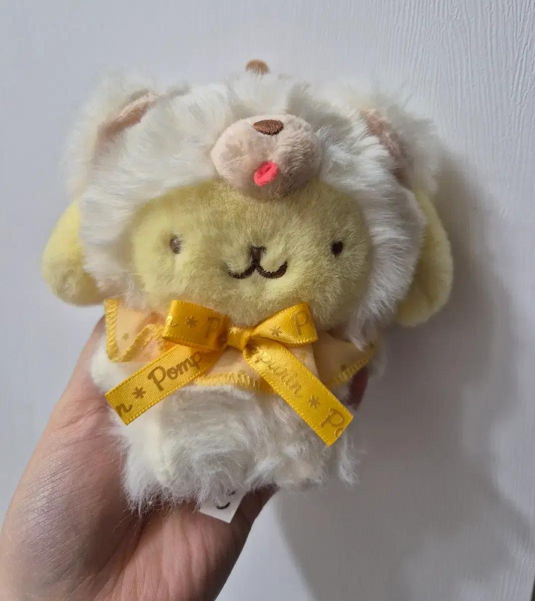 산리오 폼폼푸린 후와모사 마스코트