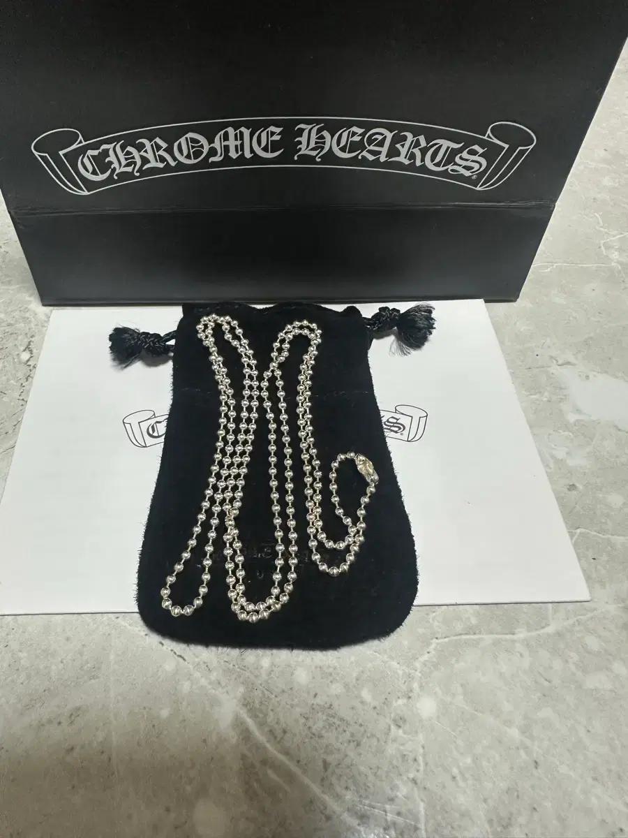 (새상품) 크롬하츠 볼체인