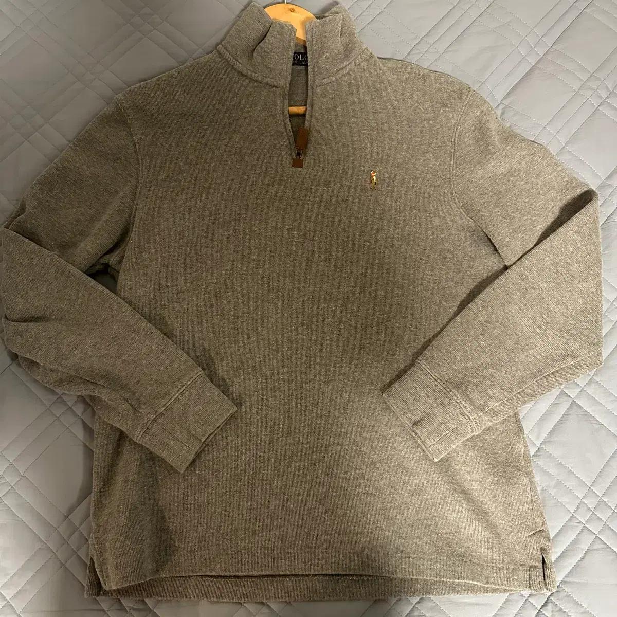 M-L) 폴로 랄프로렌 하프집업 그레이