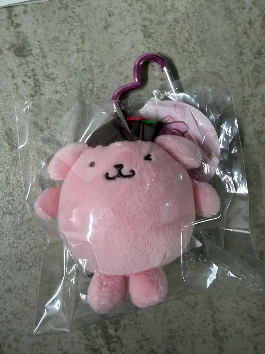 무뉴구루미 핑크 폼폼푸린 마스코트