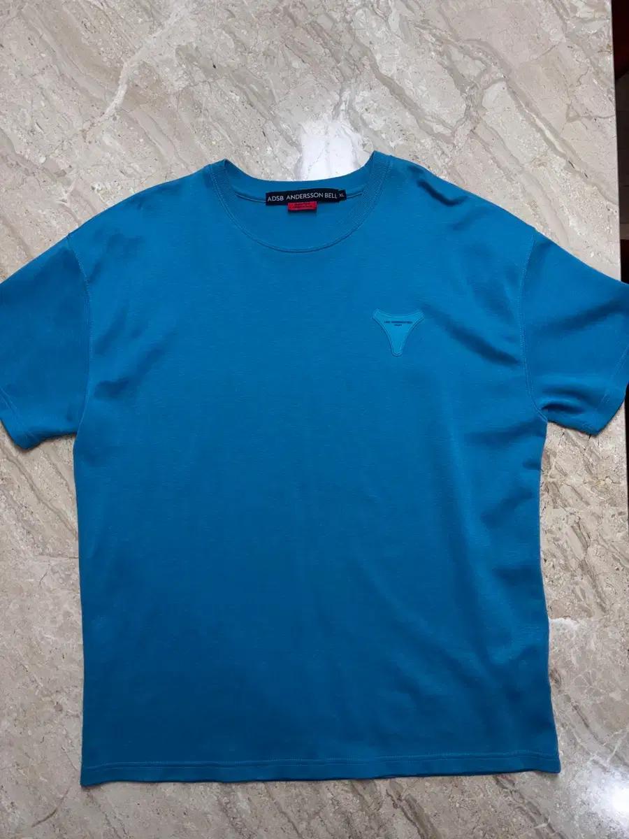 택포/S+급/XL) 앤더슨벨 스툴 유니섹스 스툴 패치 로고 티셔츠