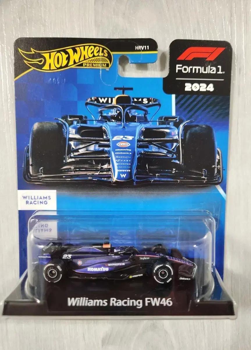 핫휠 프리미엄 F1 포뮬러1 2024 WILLIAMS RACING #23