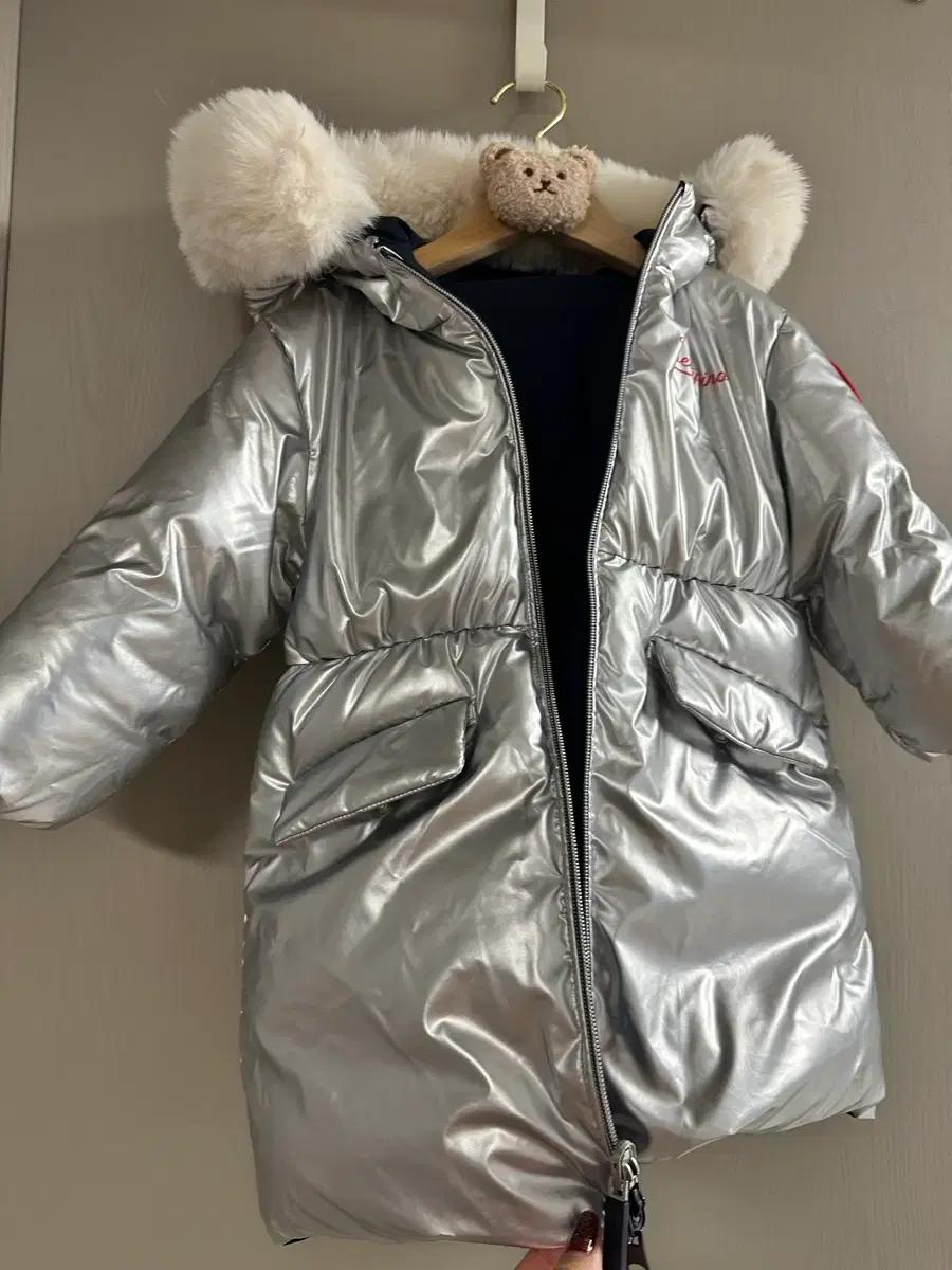 여아 베베드피노 리버시블패딩(100사이즈)