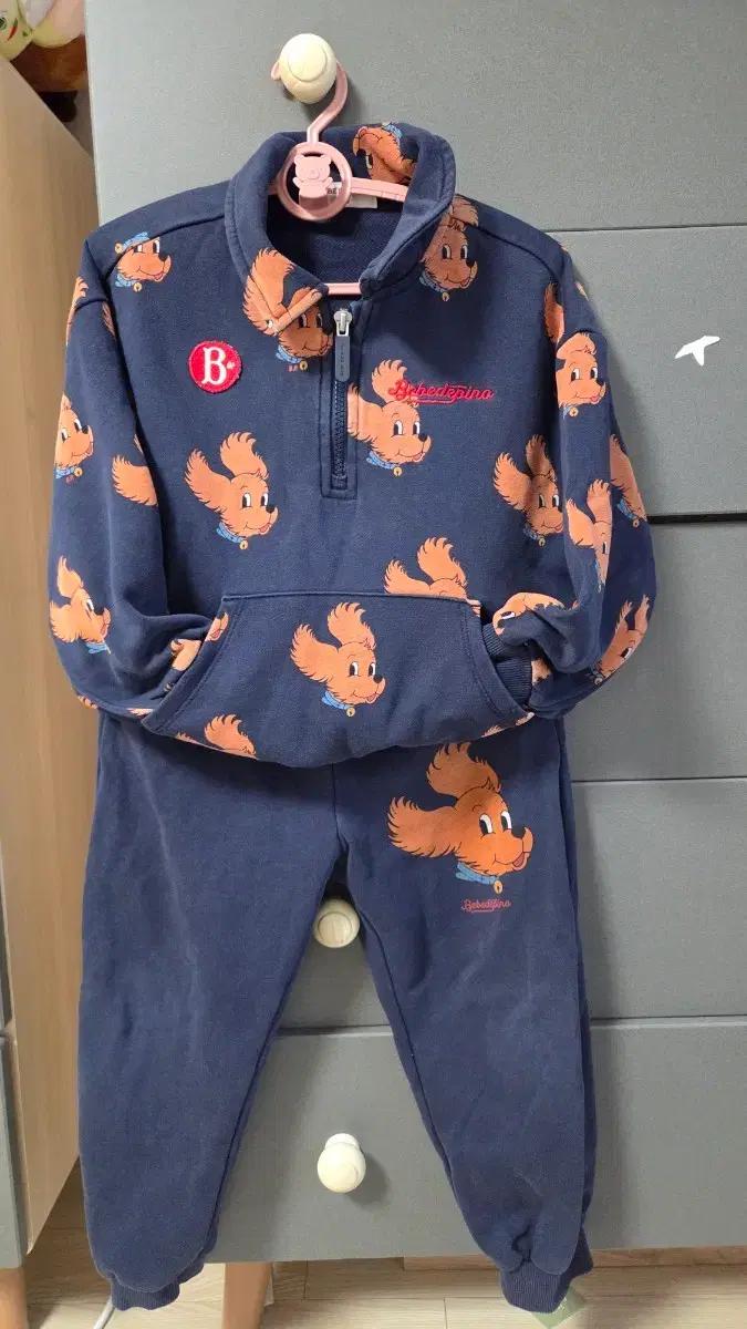 베베드피노 제스 상하복120