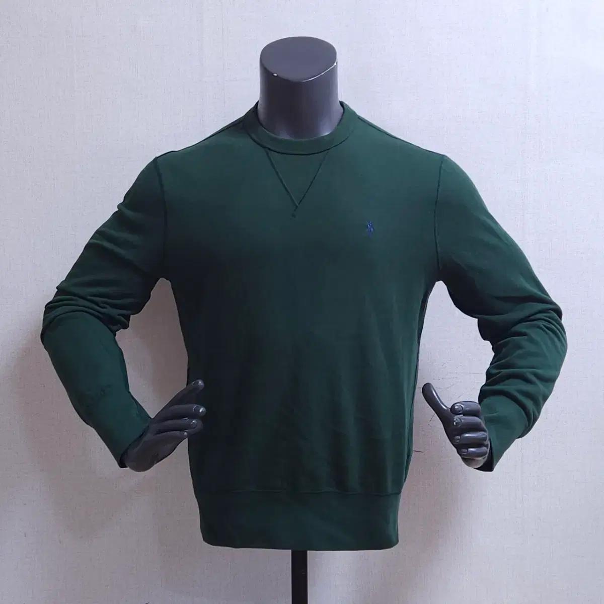 폴로 랄프로렌 맨투맨 그린색