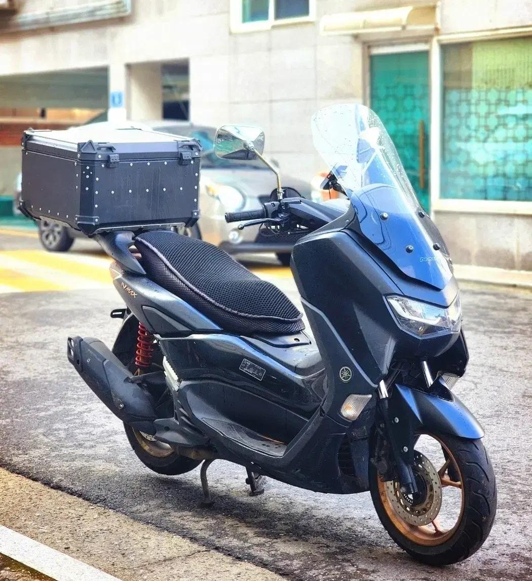 21년식 NMAX125 블랙 ABS 배달세팅 팝니다