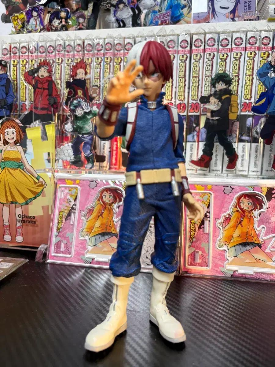 나의히어로아카데미아 토도로키피규어 히로아카 나히아 바쿠고 호크스