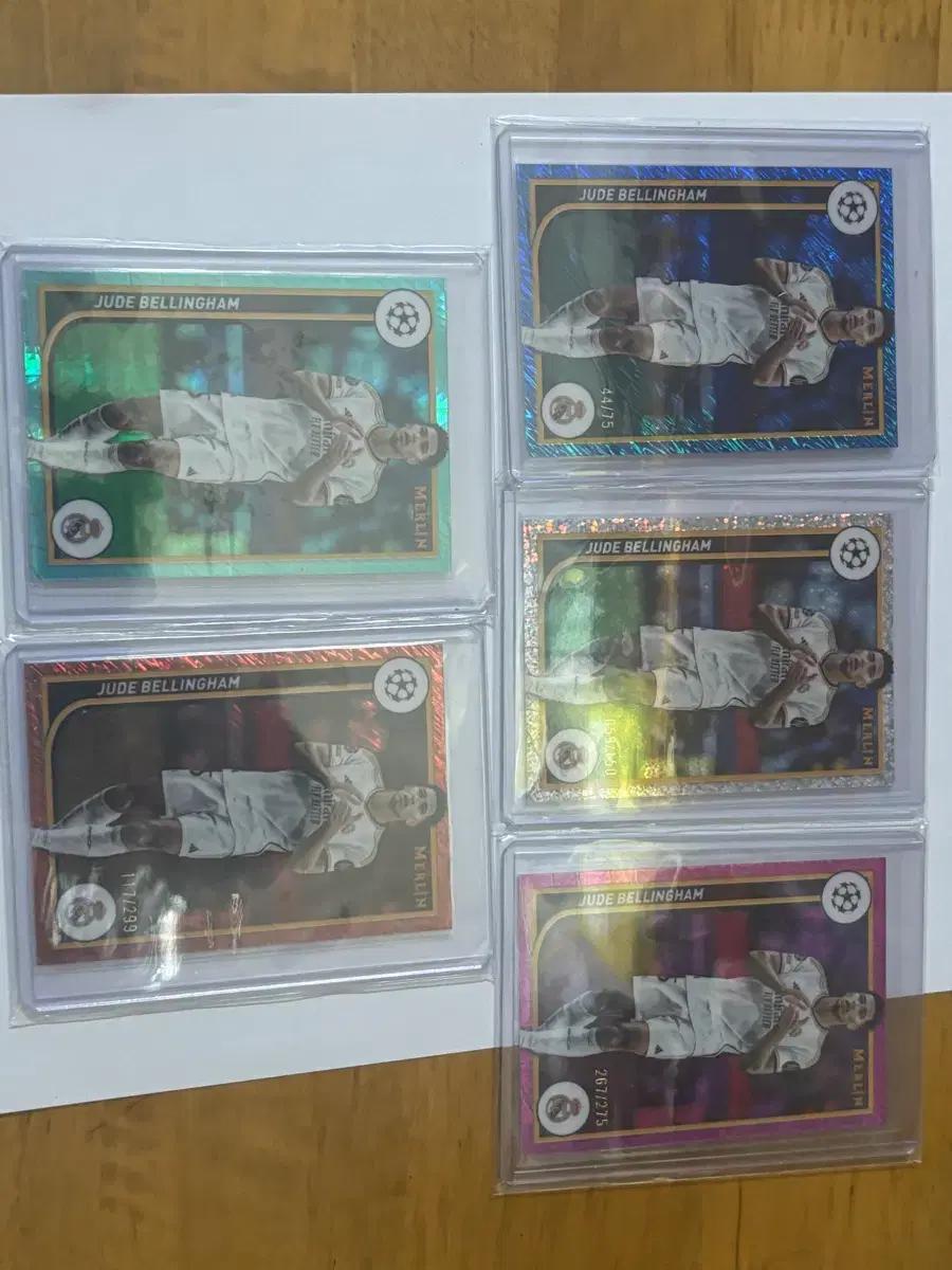 주드 벨링엄 멀린 축구 카드 레알마드리드