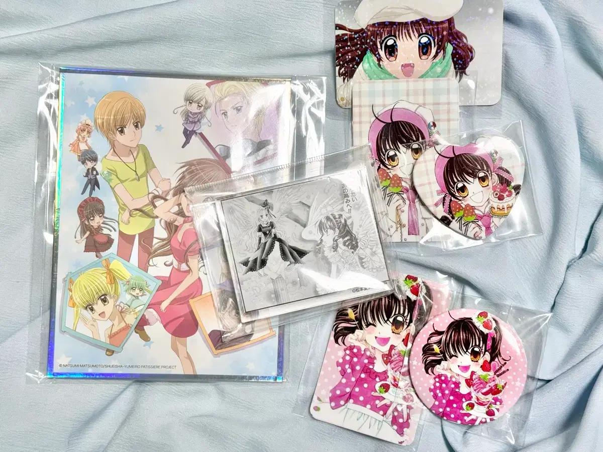 (일괄판매) 꿈빛파티시엘 색지, 아크릴, 핀뱃지