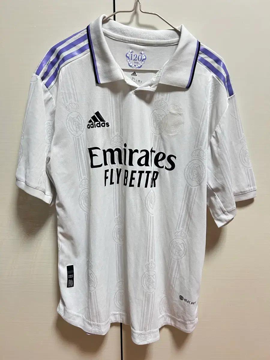 아디다스 레알 마드리드 120주년 유니폼 XL