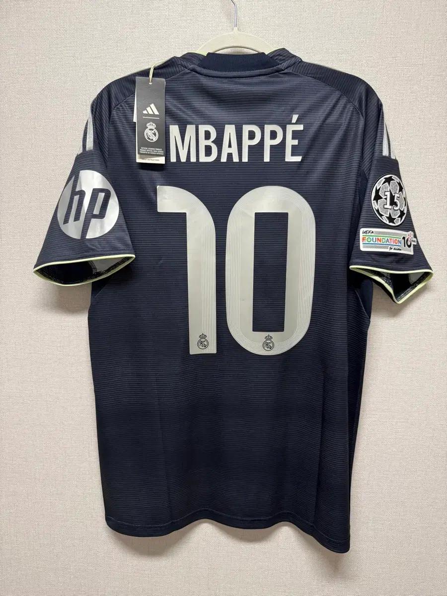 (새상품) 25-26 레알 마드리드 어웨이 No.10 음바페 정품 유니폼