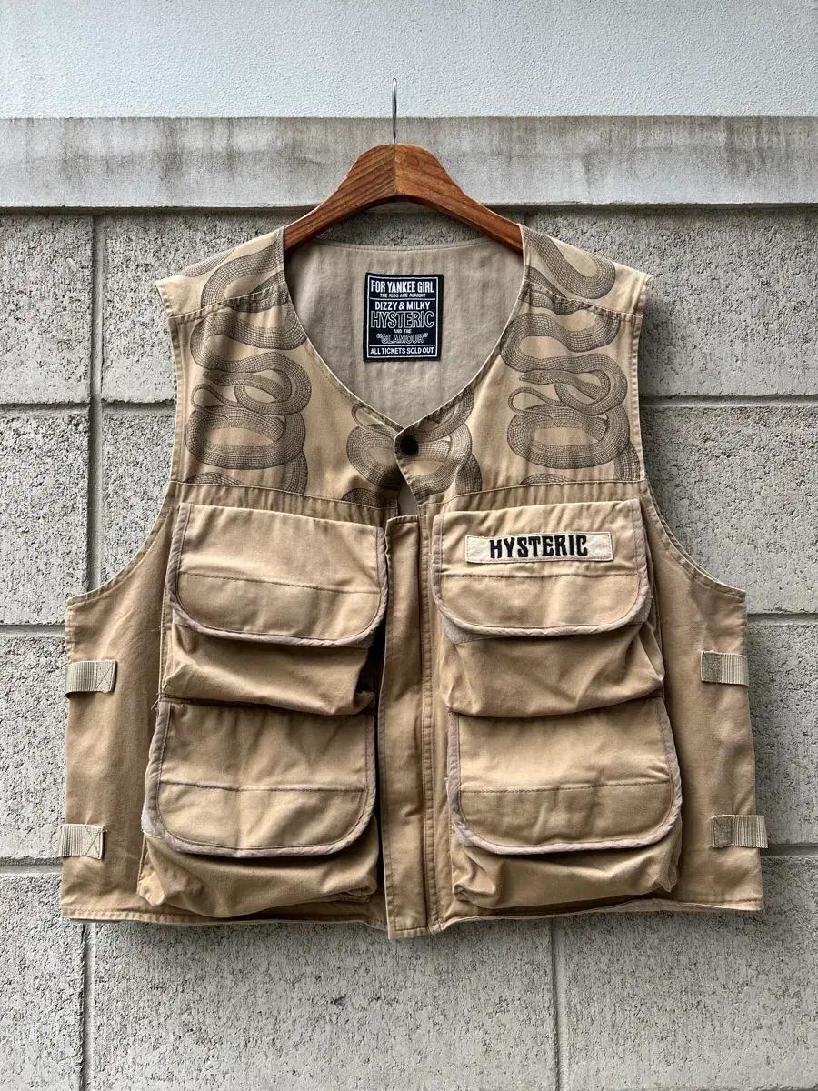 HYSTERIC GLAMOUR SNAKE LOOP 히스테릭글래머베스트