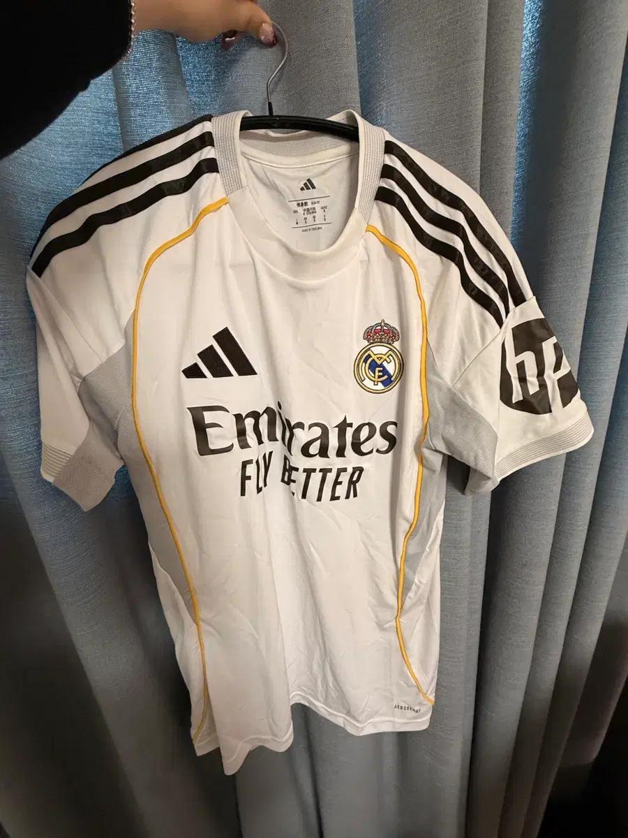 아디다스 레알 마드리드 25-26 시즌 홈 유니폼