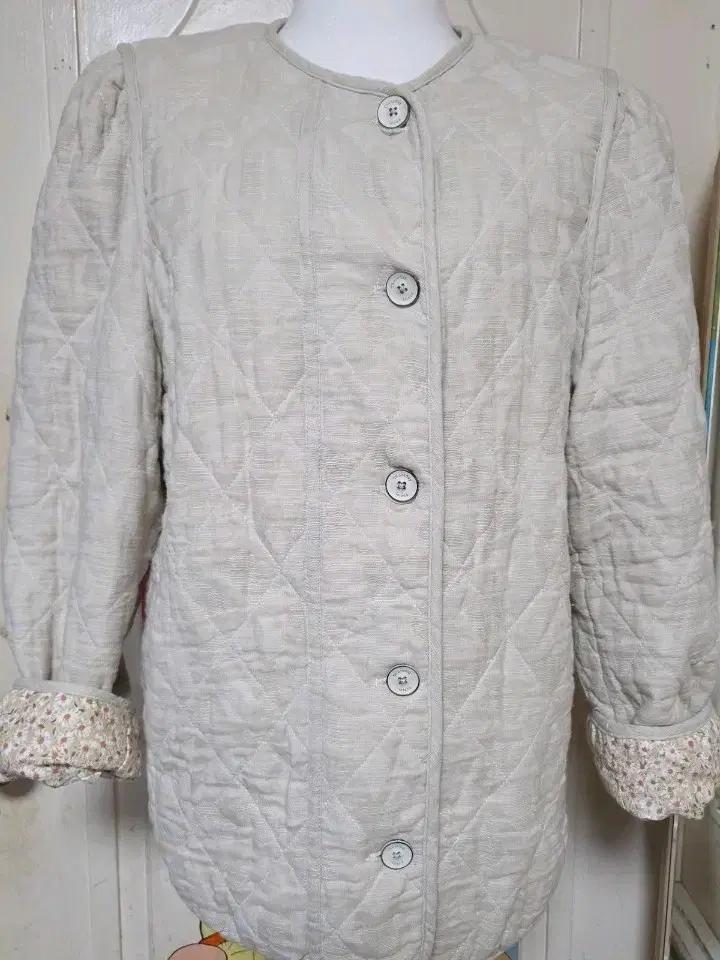 (M) 써스데이아일랜드 퀼팅 누빔자켓