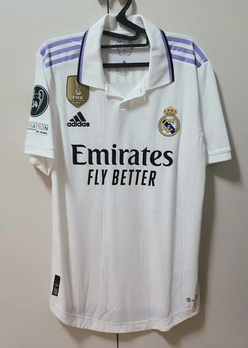 레알 마드리드 22/23 어센틱 홈 모드리치 마킹 유니폼