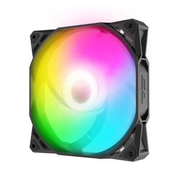 140mm RGB LED 저소음 공랭 시스템 쿨러 블랙