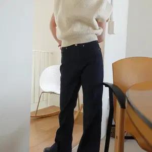 m.o.k indigo flared denim S /모크 부츠컷 데님