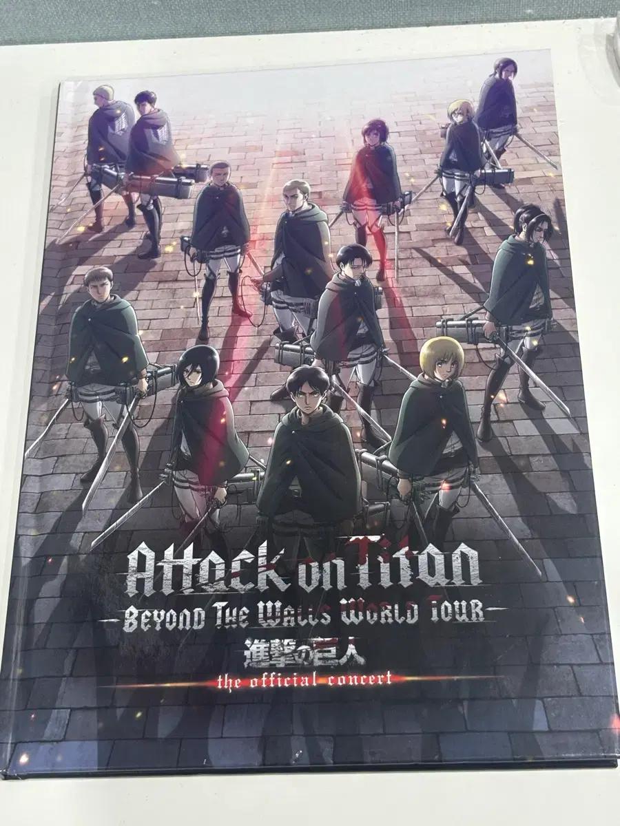 급처) 진격의거인 오피셜 콘서트 프로그램 가이드북