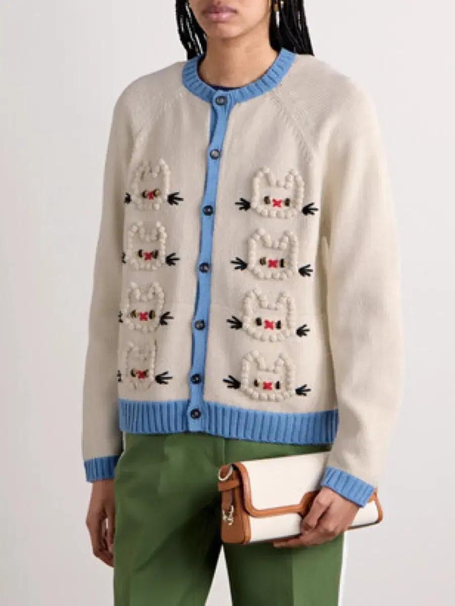 Bode 보디 Calico Cardigan