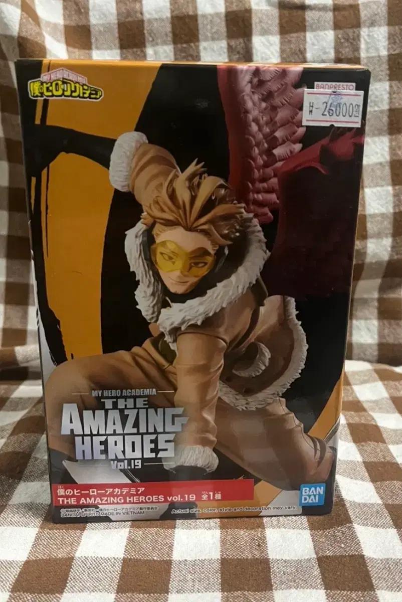 나의히어로아카데미아 호크스 피규어 반프레스토