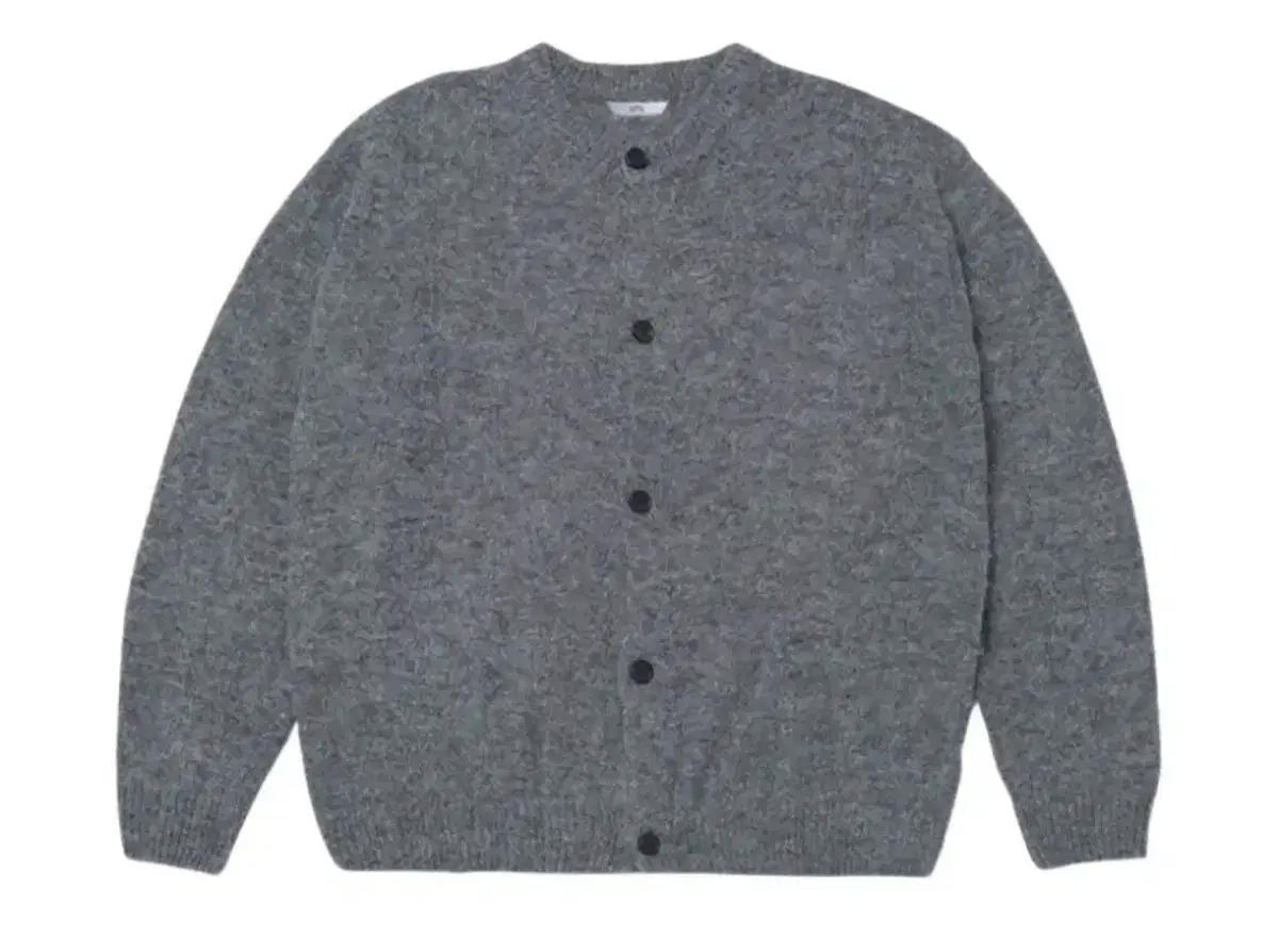 STU 라운드넥 가디건 그레이 L