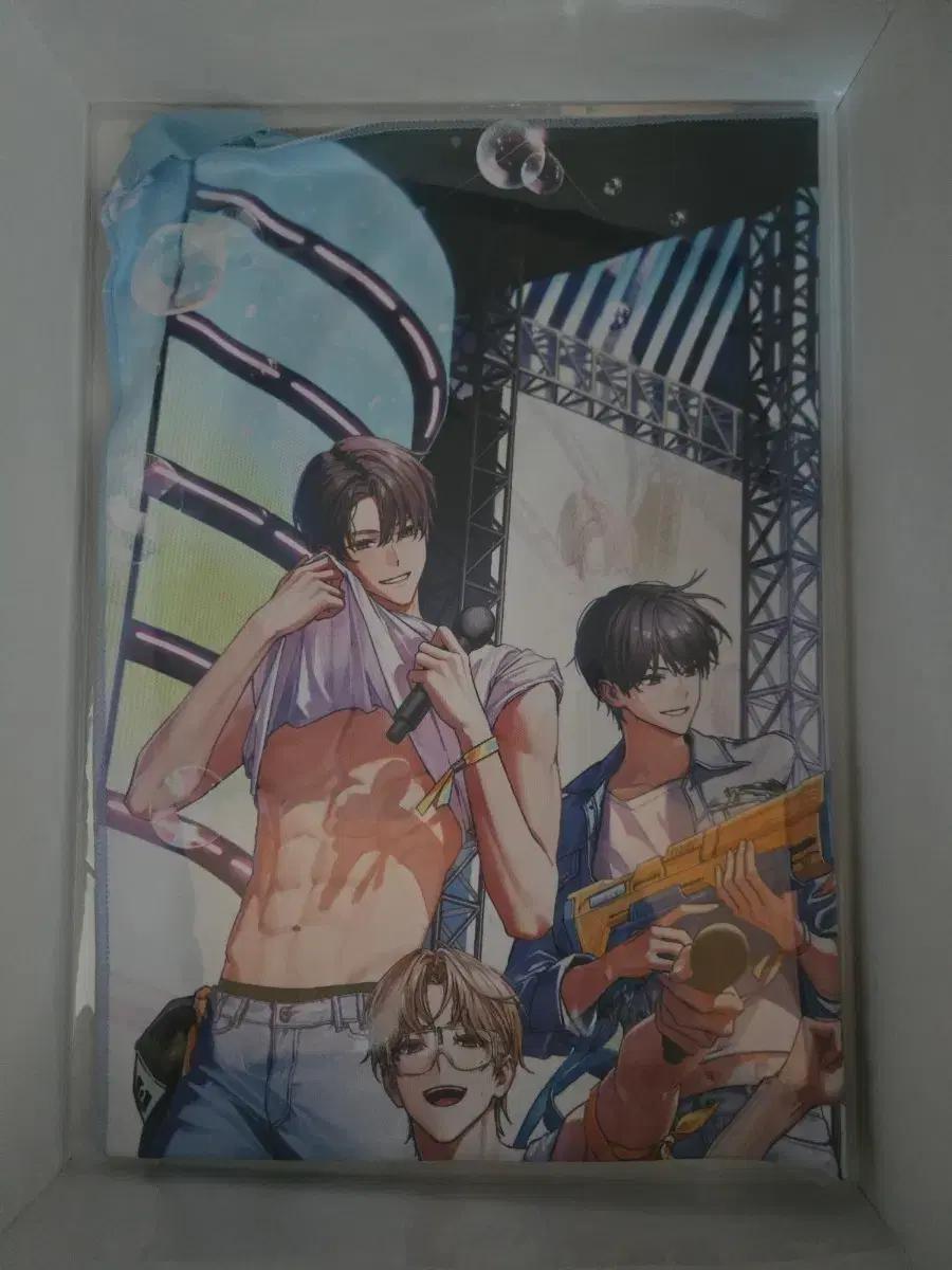 데못죽 단행본 4부 분철 워터밤 패브릭 포스터