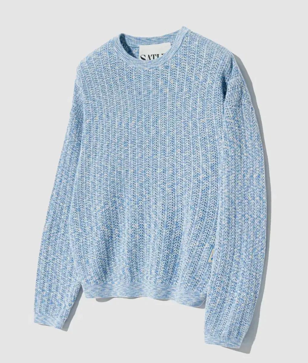 세터 이비자 내추럴 메시드 니트 씨 블루