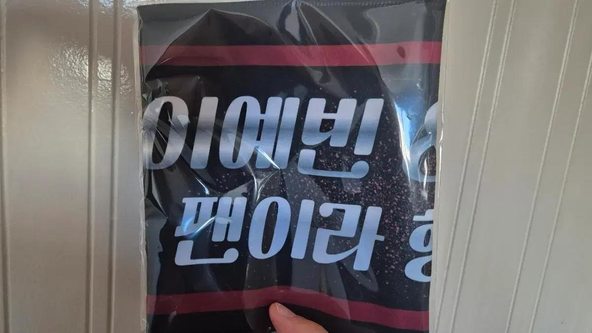 이예빈 정희정 응원수건